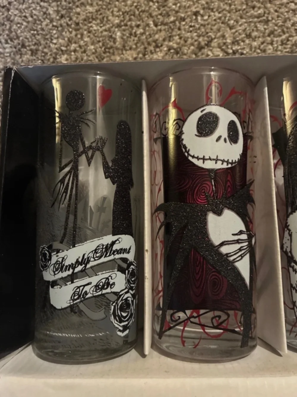 The Nightmare Before Christmas Glassware Set